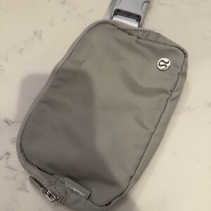 lululemon athletica Light Gray Belt Bag